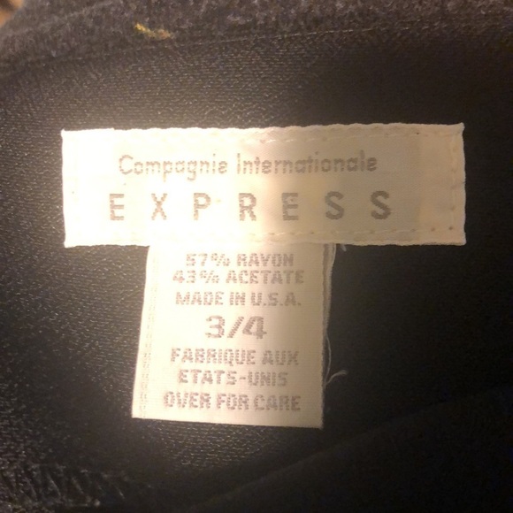 VTG 80’s Cropped Button Front Black Floral Embroidered Vest Size 3 JR Dressy - Picture 8 of 8